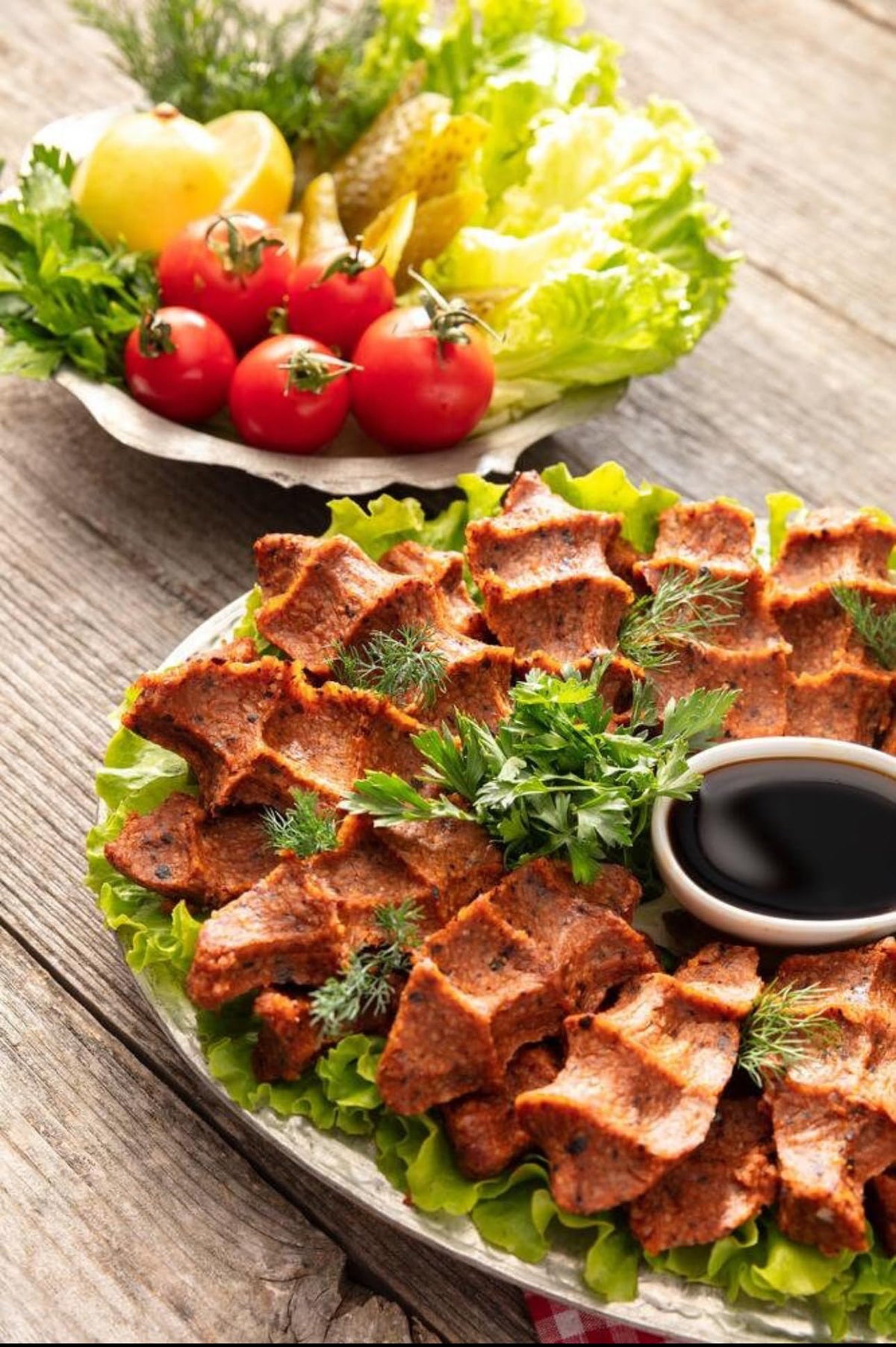 Turkish Vegan Kofte Freshly Made Ready To Eat Vegan Cig Kofte 1lb (Personal Size 1 Lb, 1, Count)