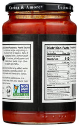 Cucina & Amore, Sauce Puttanesca, 16.8 Ounce