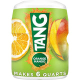 Tang Drink Mix, 1 Canister, for Flavorful Hydration and Shareable Refreshment, Orange Mango, Good Source of Calcium, 100% Daily Value of Vitamin C