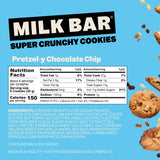 Milk Bar, Cookies Pretzely Chocolate Chip, 4.5 Ounce