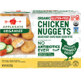 Applegate Organic Gluten-Free Chicken Nuggets, 8oz (Frozen)