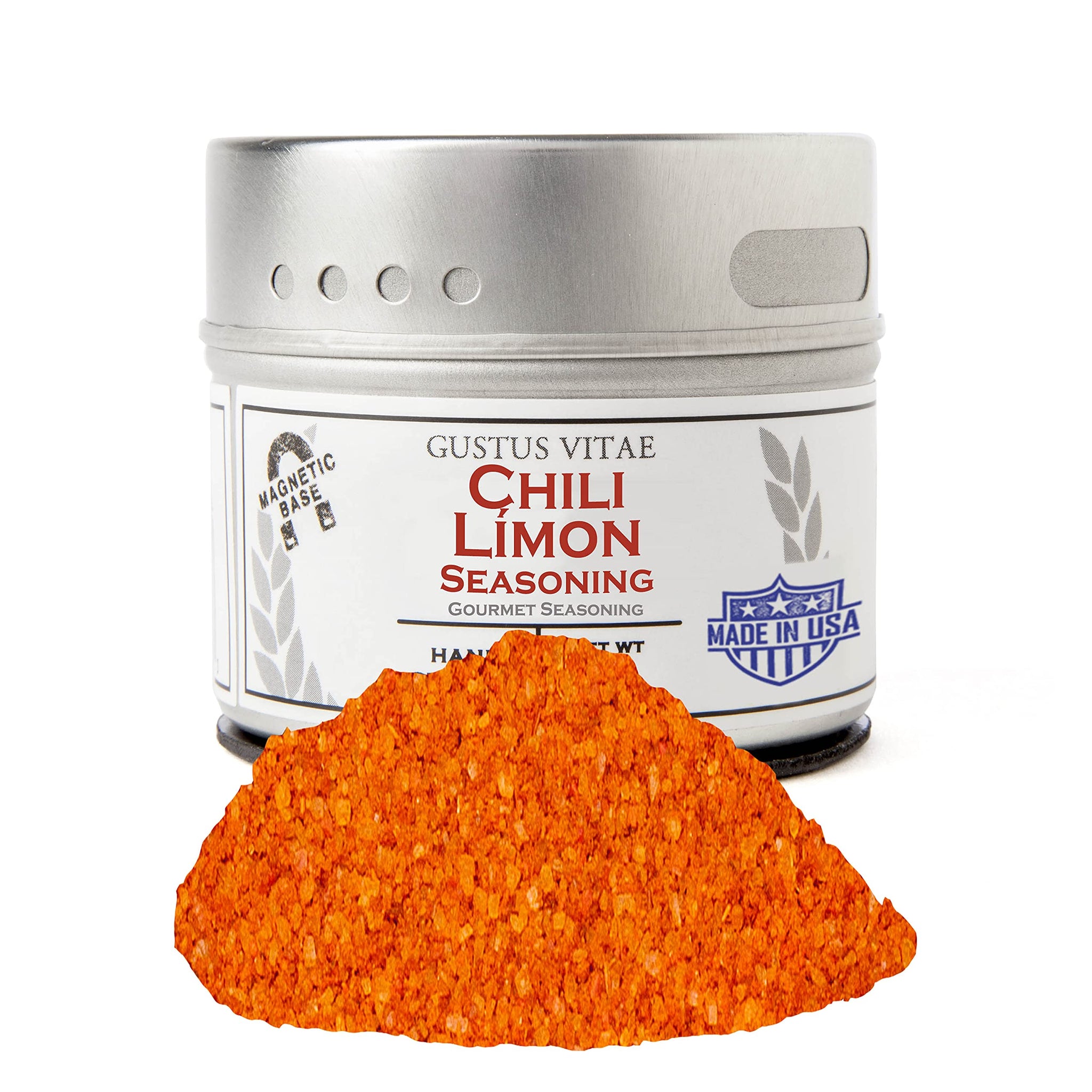 Gustus Vitae | Chili Límon | All Natural Small Batch Gourmet Seasoning