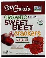 RW GARCIA Organic Sweet Beet Crackers, 5.5 OZ