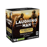 Laughing Man Columbia Huila, Single-Serve Keurig K-Cup Pods, Dark Roast Coffee, 16 Count