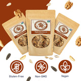 Maple Nut Kitchen Maple Nut Granola 3 Pack - Vegan & Gluten-Free Oats with Walnuts, Pumpkin & Sunflower Seeds | Low Sugar, Healthy Granola