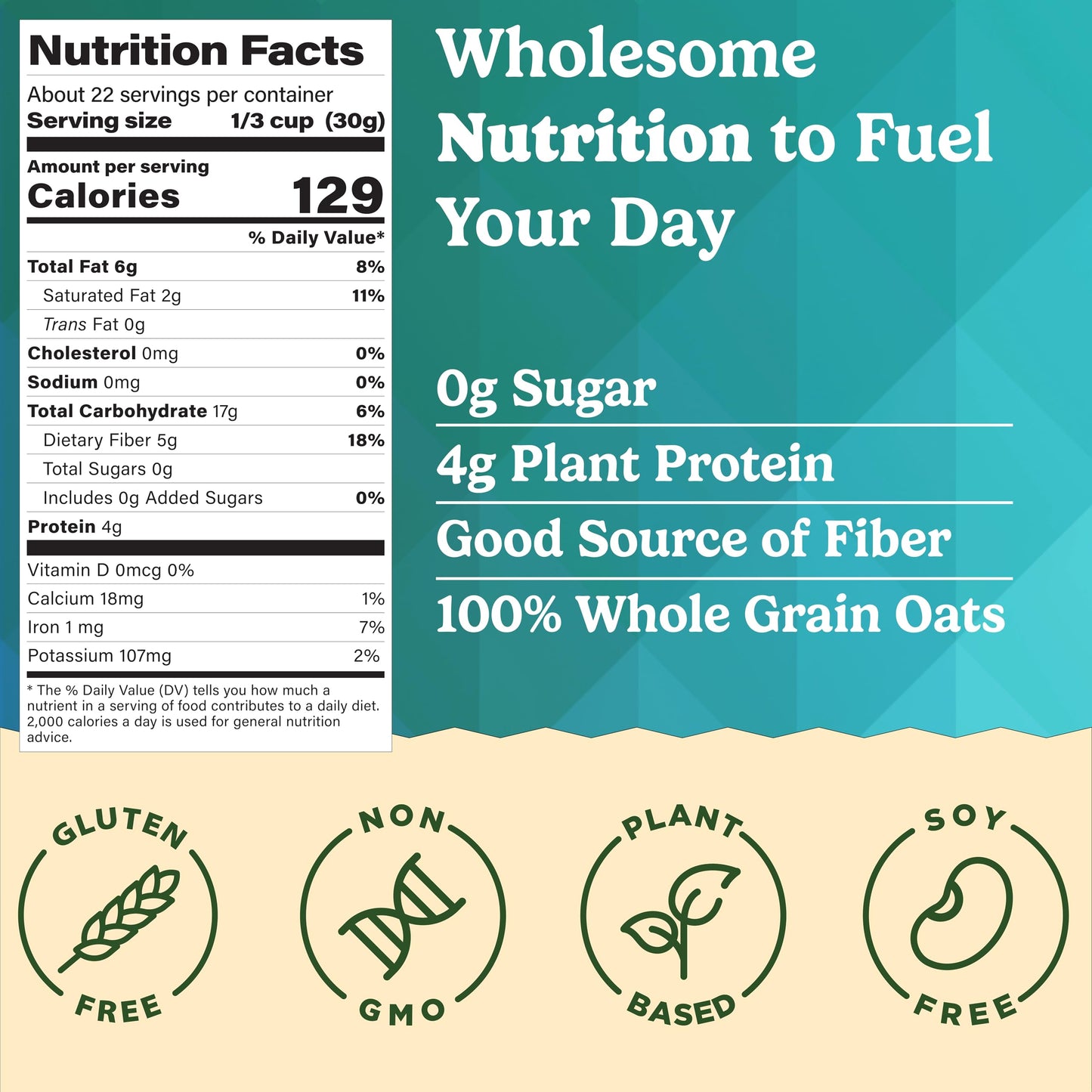 MyCerealMix Vanilla Almond Sugar-Free Granola, 24 oz - Keto & Diabetic-Friendly, Plant-Based, No Added Sugar, Gluten-Free, High Fiber, Allulose & Monk