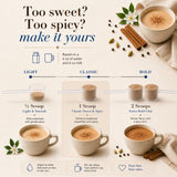 Angie's Chai Sweet & Spicy Organic Instant Chai Tea Powder - Made in USA, Delicious Spiced Mix, 30 Servings, 80 Calories, Handcrafted, Free