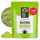Tiesta Tea - Superior Matcha | Superior Grade Japanese Matcha Powder | High Caffeinated Green Tea | Make Hot or Iced | Up to 21 Cups | 1.5oz