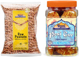 Rani Raw Peanuts 3lbs (48oz) & Pesi Gur 17.5oz (500g) Best for Making Special Peanut Brittle ~ All Natural | Vegan | Gluten Friendly | NON-GMO |