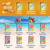 Wyler's Light 176ct Bulk Variety Pack - 20 Different Flavors from Fruit Punch, Iced Tea, Lemonade, and More - Sugar Free Singles To Go Drink Mix