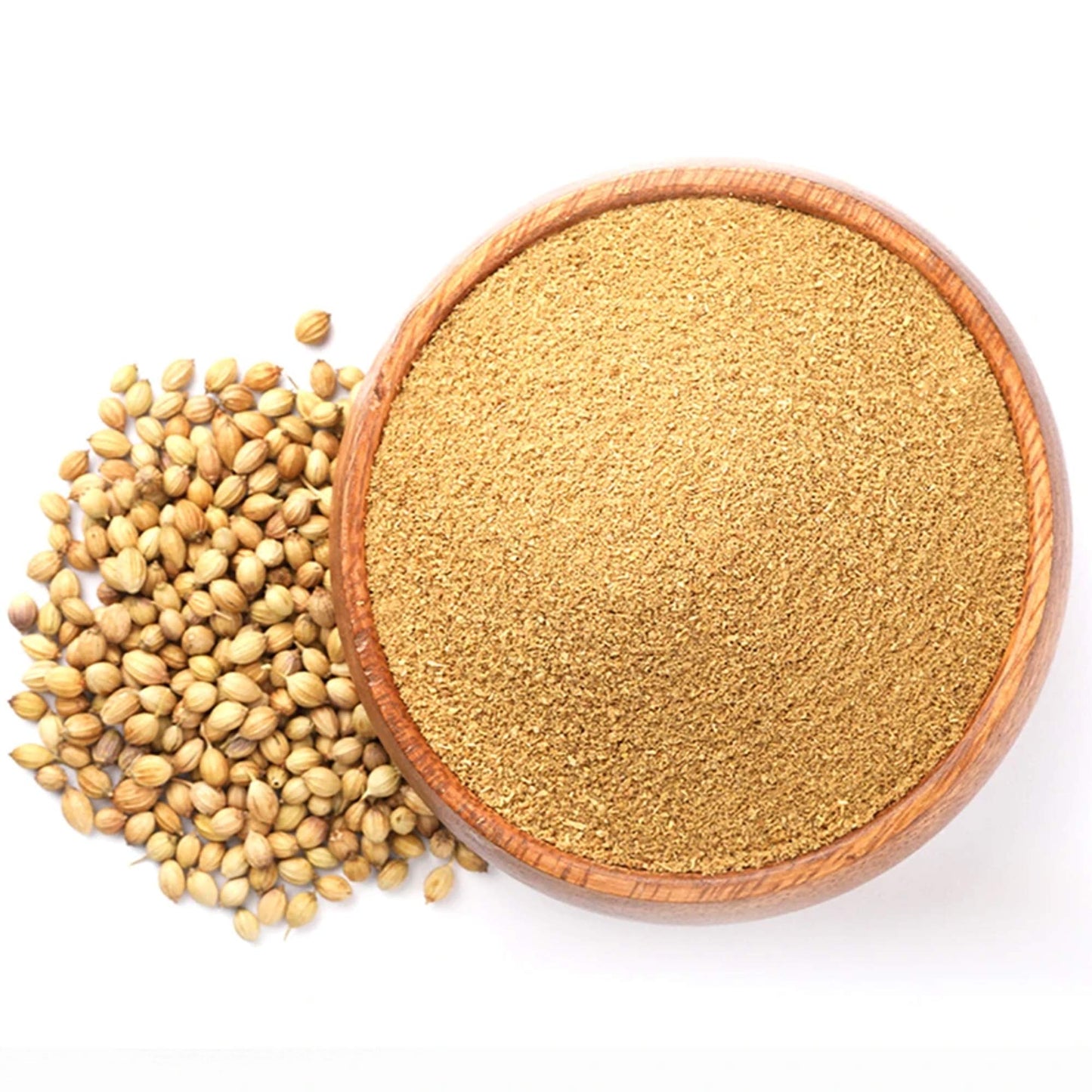 Coriander Ground Powder | Indian Coriander Powder | Dhania Powder | Coriander Spice Bulk | Coriander Seeds Powder | 5 Pound (5lbs.) By NY SPICE SHOP