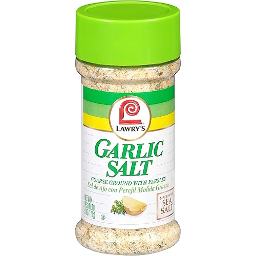 Lawry's Coarse Ground With Parsley Garlic Salt, 6 oz