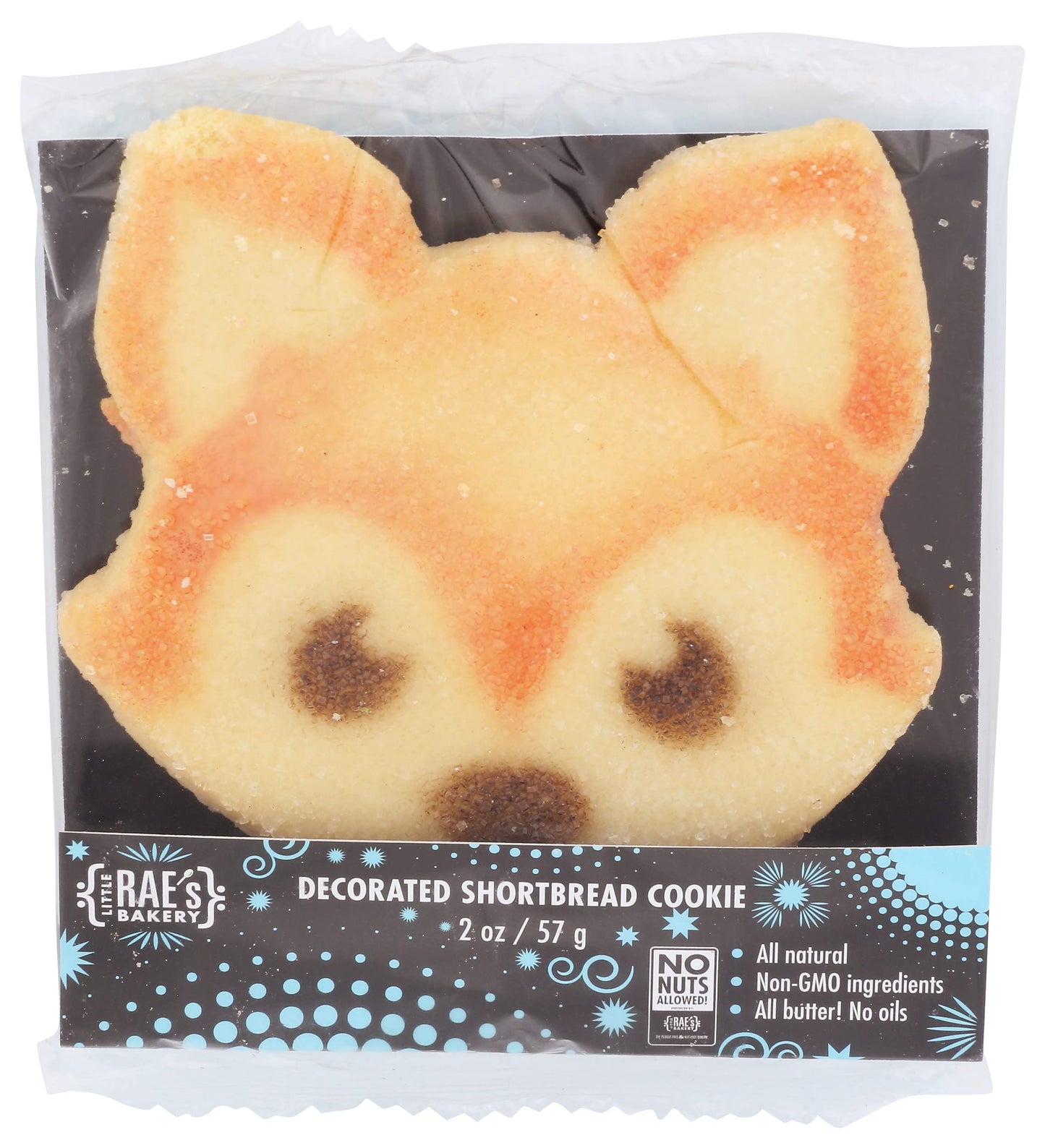 Little Raes Bakery, Cookie Fox, 2 Ounce