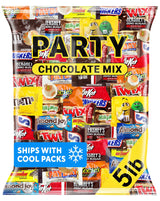 Chocolate Candy Variety Pack Bulk Assorted Individually Wrapped Mini Chocolate Bars 5 lb Mix for Office Break Room Party Gift Baskets Snack Bowls