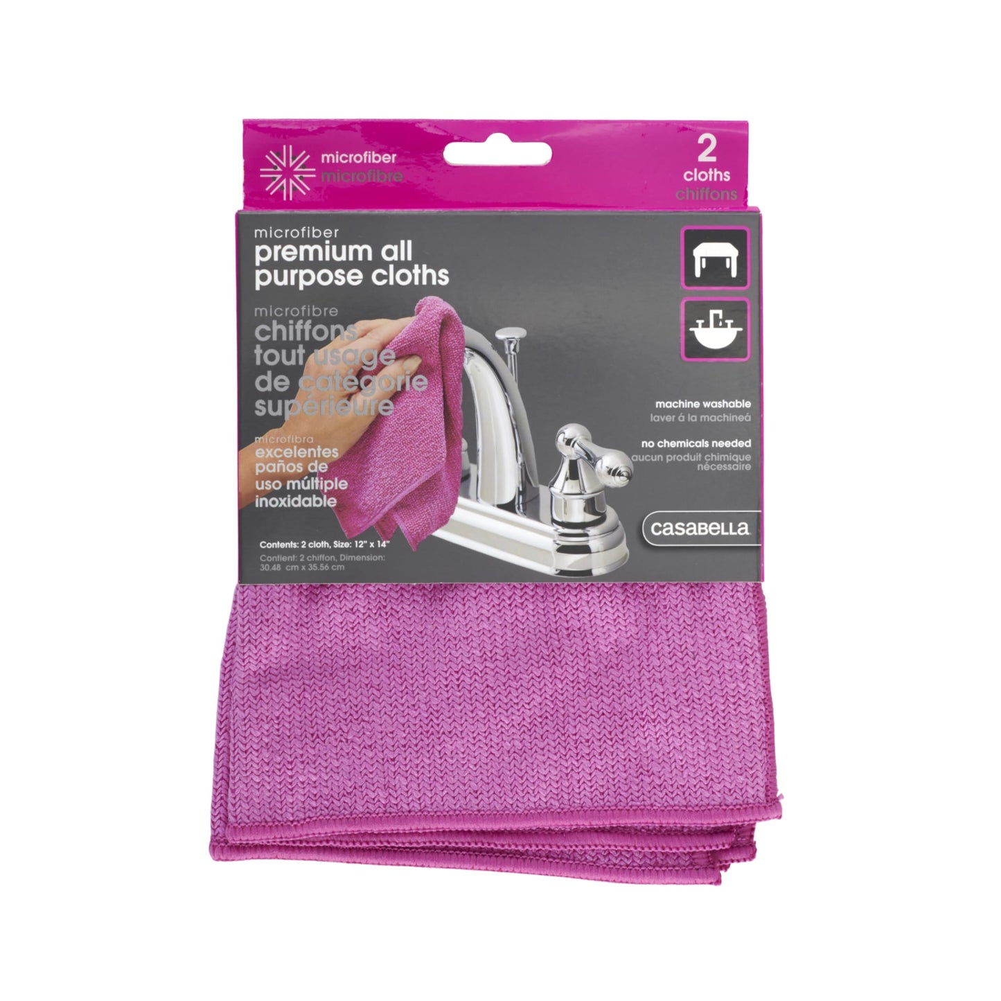 Casabella, Cloth Cleaning All Purpose Microfiber