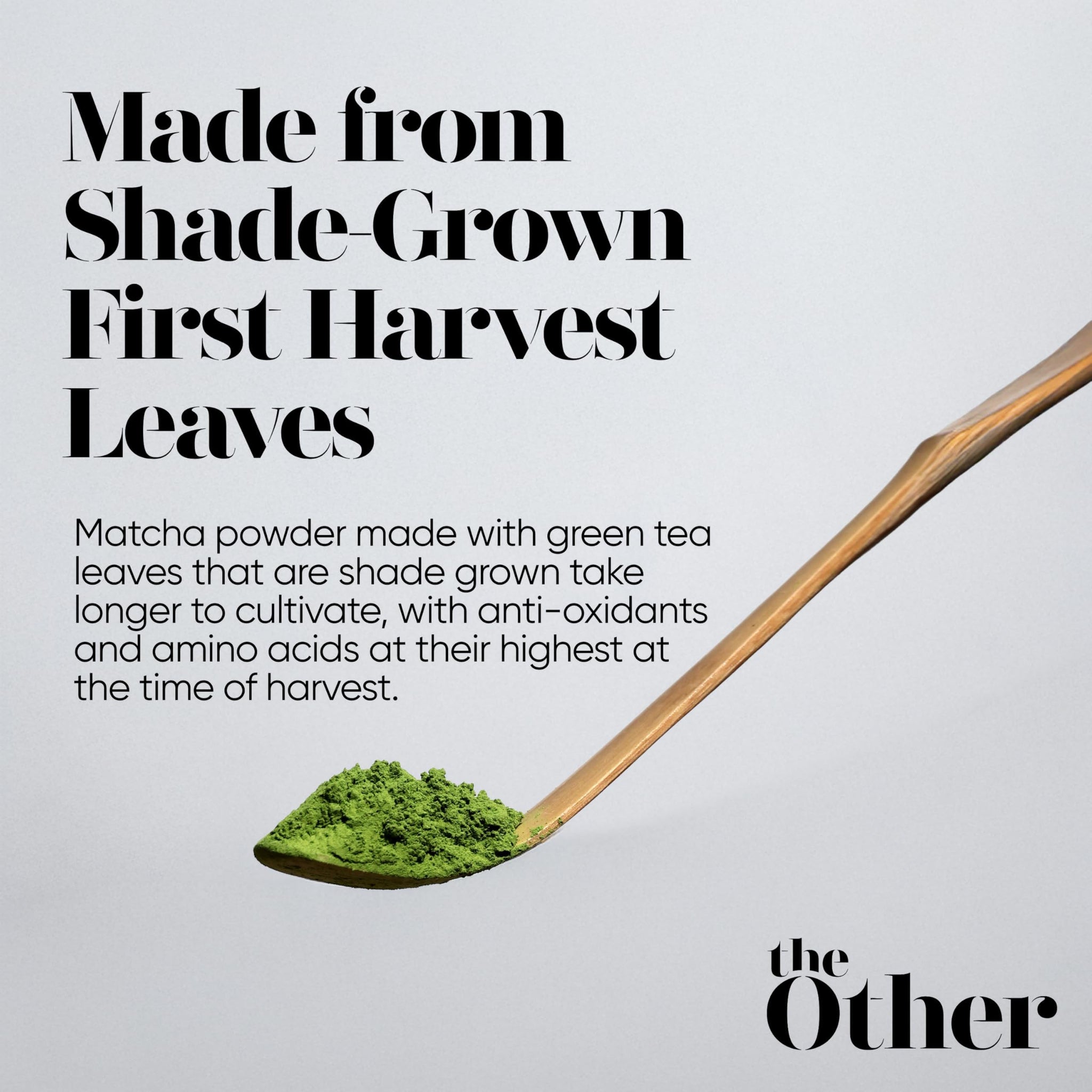 TheOther Matcha Powder Ceremonial Grade Matcha Powder - Japanese Matcha Powder Master’s Blend - Premium Green Tea Teal Tin - 80g