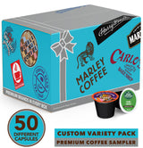 Coffee Variety Pack Sampler, Single Serve cups for the Keurig K Cup Brewer, 50 count
