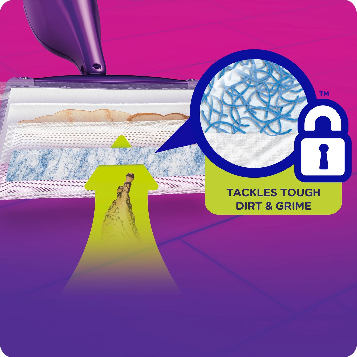 Swiffer Wetjet Heavy Duty Mop Pad Refills for Floor Mopping and Cleaning, All Purpose Multi Surface Floor Cleaning Product, 20 Count (Packaging May