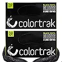 Colortrak Black Vinyl Gloves, Disposable Latex-Free & Powder-Free Hair Color Gloves for Chemical Processing & Salon Services, 200 Count (2 Boxes)