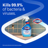 CLOROX Bathroom Disinfecting Cleaner, Original, Spray Bottle, 30 Fl Oz (Pack May Vary)