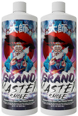 GRAND MASTER SMOKE 64oz / 2 Pack Soak & Wash Bundle Glass Pipe Cleaner - Cleanse, Deodorize, Restore - No Shaking/No Scrubbing