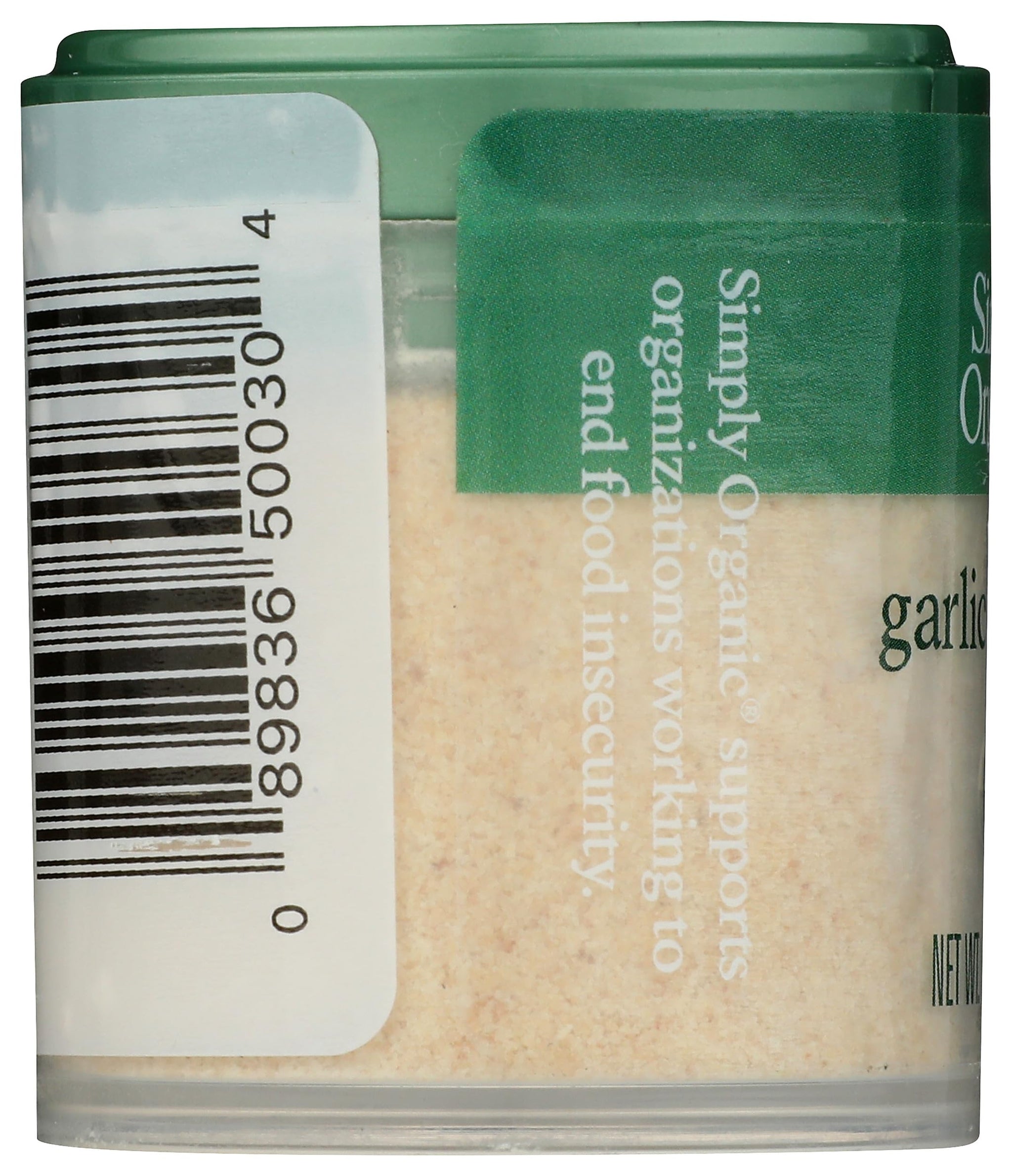 Simply Organic Garlic Powder, Certified Organic, Kosher, Mini Spices, Allium Sativum L. | 0.92 Ounce (Pack of 1)