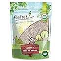 Food to Live Organic Einkorn Whole Wheat Flour, 8 Ounces - Finely Milled, Rich Fiber, Great for Baking Bread, Pizza, Pancakes, Muffins, USDA