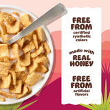 Mom's Best Toasted Cinnamon Squares Cereal, Made with Whole Grain, No High Fructose Corn Syrup, Made with Real Cinnamon, Kosher, 17.5 Oz Box (Pack