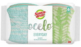 ocelo No Scratch Scrub Sponge, 6-Count (Pack of 2)