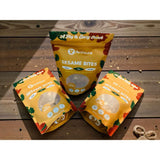 AviNuts Crunchy Sesame Seed Snack Bites, Lightly Sweet Toasted Sesame Crunch, Individually Wrapped Pieces, Crisp Sesame Candy Snack, Shelf Stable