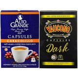 Alto Grande Caracolillo & Yaucono Dark Roast Coffee Capsules, Variety Pack, 36 Ct, Nespresso Original Line Compatible, Puerto Rico Single Serve