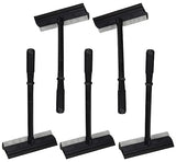 Black Duck Brand Set of 5 Window and Windshield Cleaning Sponge and Rubber Squeegees