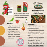 El Pinto Green Chile Sauce, Mild, 16 Ounce (Pack of 6)