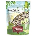 Food to Live Organic Sunflower and Pumpkin Seed Mix, 4 Pounds - Natural Snack, Rich in Protein, Perfect for Snacking, Baking and Salads, Raw, Vegan