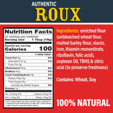 Ragin' Cajun Authentic Roux - 16 oz Jar - Pack of 2, No MSG - Louisiana Cajun Base for Gumbo, Stews & Gravies, Easy to Use