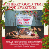 Cherry Republic Cherry Nut Mix, 8 oz, Pack of 2 - Premium Mixed Nuts with Real Dried Cherries, Simple Ingredients, Sweet and Savory Flavor, Gourmet