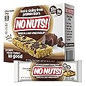 No Nuts! Chocolate Chip Protein Bars 100% Nut-Free & School-Safe | 12g Plant Protein, Vegan, Gluten-Free, Non-GMO, Organic, Kosher | 12 Count