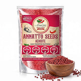 Achiote Seeds - Whole Annatto 4oz. Premium All Natural, Add Color and Mild Flavor in Soup, Stews, Meats and Mexican Recipes