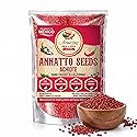 Achiote Seeds - Whole Annatto 4oz. Premium All Natural, Add Color and Mild Flavor in Soup, Stews, Meats and Mexican Recipes