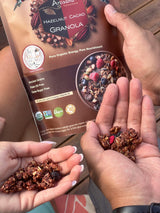 Artisana Organics Hazelnut-Cacao Granola - Gluten-Free, Vegan, Low Glycemic, Organic, Palm Oil-Free, Ancient Grains with Plant-Based Vitamin E, 10 oz