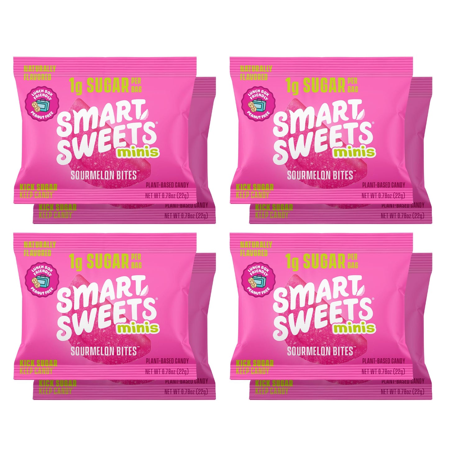 Smart Sweets Sourmelon Bites Multipack, 6.24 Ounce
