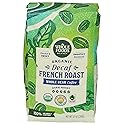 Whole Foods Market, Organic Decaf Whole Bean Coffee, Dark French Roast, Smoky & Sweet, Smooth & Balanced, 12 Ounce
