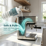 Viskeysta Gentle Descaling Solution, Compatible with Hamilton Beach Coffee Machines, 500ml Bottle for 4 Uses