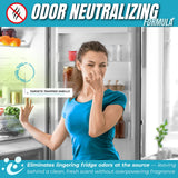 Oh Yuk Fridge Cleaner - Cleans Inside Refrigerator for Spotless, Food-Contact Safe Surfaces | Biodegradable, Vegan, Cruelty-Free | Effortlessly Lifts