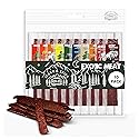 Jerky-n-Spice Exotic Jerky Variety Pack (10 Count) | Beef Jerky Gifts for Men | Assorted High Protein Meat Snacks | Premium Gourmet Wild Game Sampler