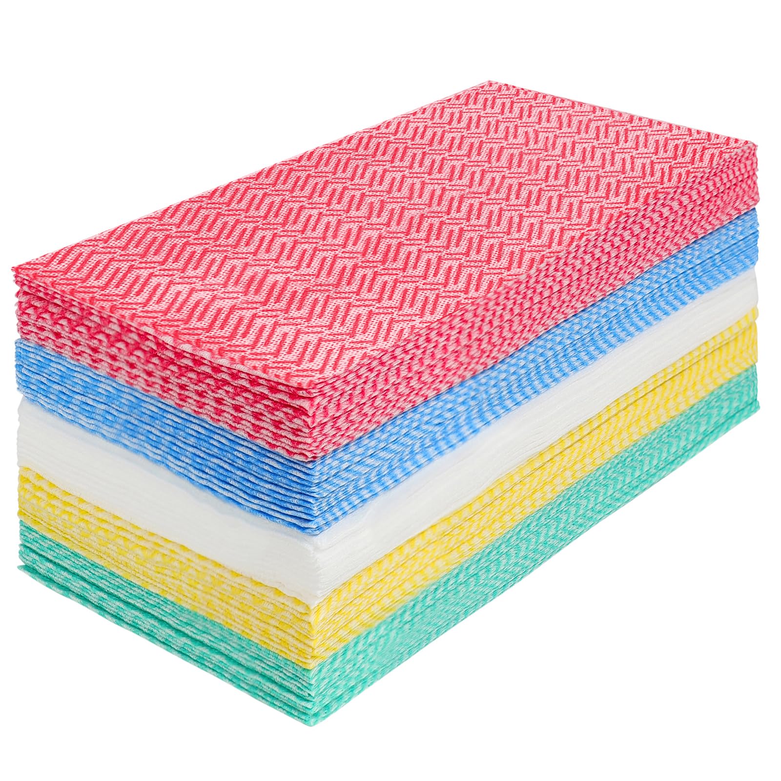 JEBBLAS Cleaning Towels Dish Towels and Dish Cloths Reusable Towels,Handy Cleaning Wipes, Great Dish Towel, Disposable, Absorbent, Dry Quickly 60
