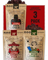 Righteous Felon Biltong Beef Jerky Variety Pack | South African Biltong Snack Packs for Adults | High Protein, Keto-Friendly, Low Sugar | Made