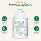 Citrus II Hospital Germicidal Deodorizing Cleaner - Fresh Citrus Scent - 1 Gallon - Refill - Disinfecting Cleaner for Home, Hospital and Office Areas