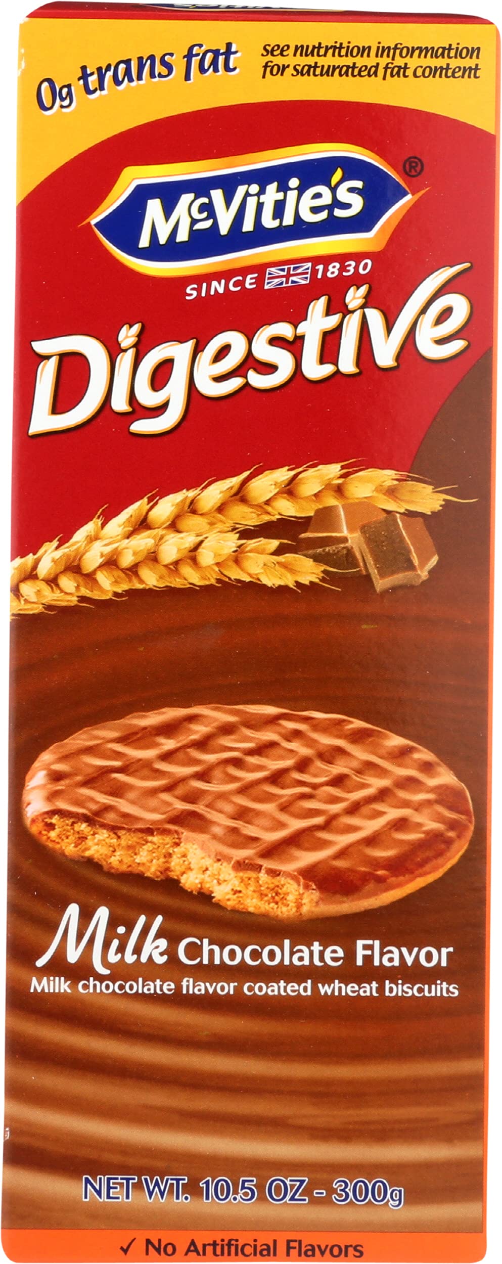 Mcvities Cracker Digestive Milk, 10.5 oz