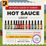Butterfly Bakery of Vermont Taco Vibes Only Hot Sauce, 5 fl oz
